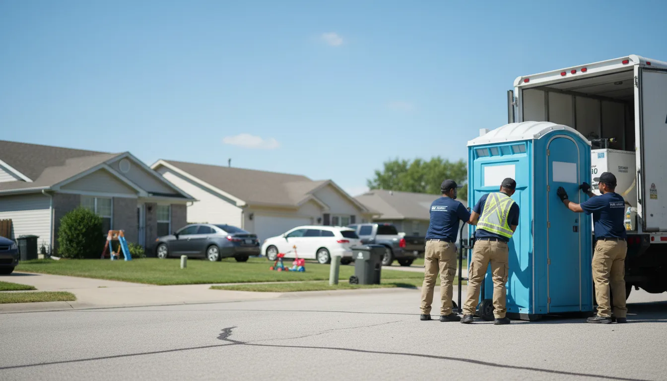 Standard Porta Potty Rentals in Walcott, IA near me
